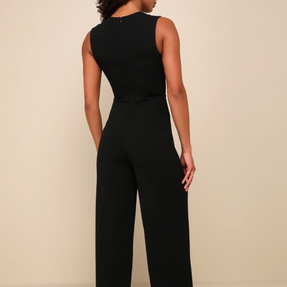 Lulu’s Black Jumpsuit - Picture 2 of 5